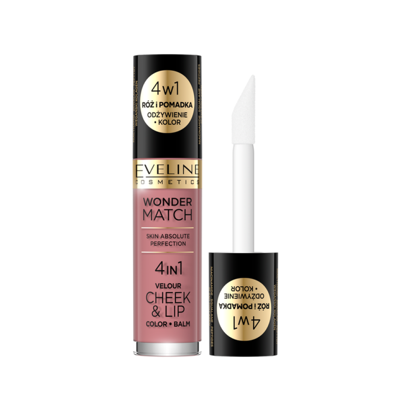 Eveline Wonder Match Liquid Blush and Lipstick No. 02, 4.5ml