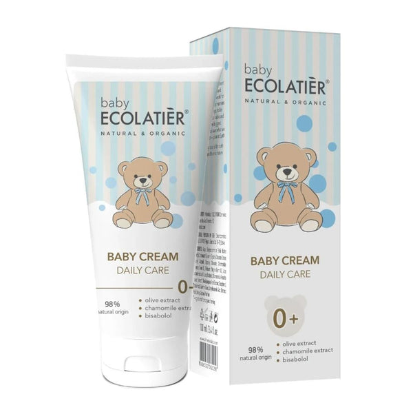 Daily Moisturising Baby Cream for Sensitive Skin ECOLATIER BABY 100ml