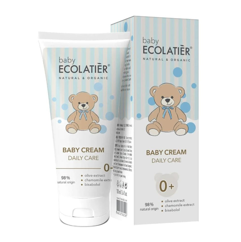 Daily Moisturising Baby Cream for Sensitive Skin ECOLATIER BABY 100ml