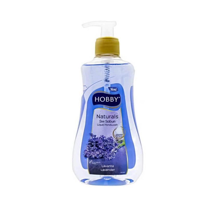 Liquid Hand Wash Lavender Scent Moisturising Hobby 400ml