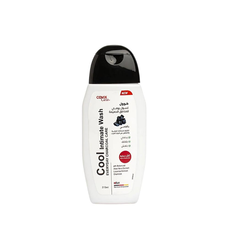 Covix Charcoal Daily Intimate Wash - pH Balanced, 215ml