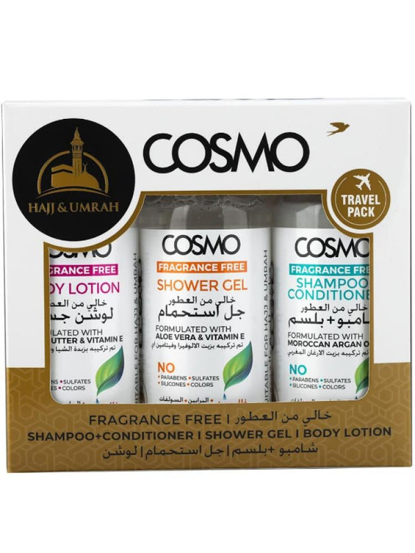 Best Personal Waxing Kit Fragrance-Free Hajj Umrah Set Cosmo 300ml