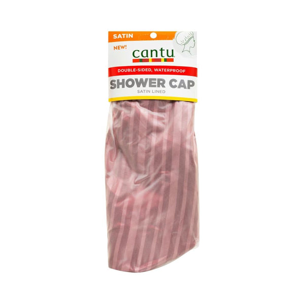 Cantu Satin Padded Shower Cap Adjustable Lightweight Machine Washable