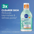 Nivea Micellar Water Clear Up Makeup Remover +5% Serum 400ml