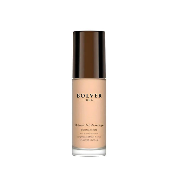 Bolver Full Coverage Liquid Foundation F07 Golden 12-Hour Wear