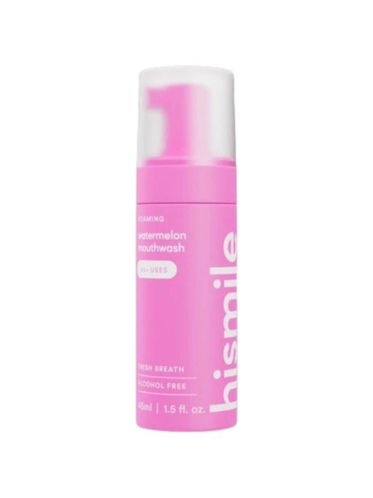 Mouthwash for Sensitive Teeth Foaming Alcohol-Free Watermelon Hi Smile 45ml