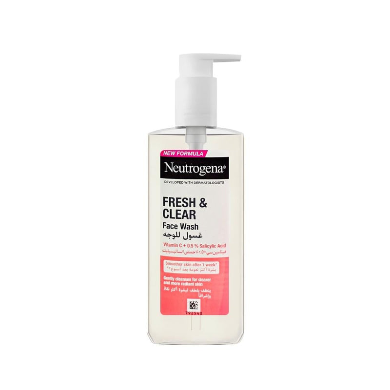 Facial Wash Vitamin C Salicylic Acid Refreshing Purifying Neutrogena 200ml