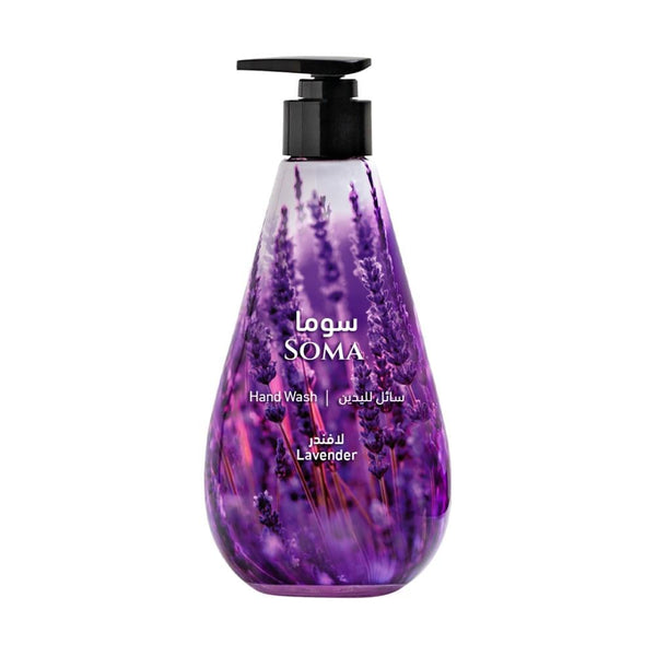 Hand Wash Liquid Lavender Soothing Moisturising Soap Soma 500ml