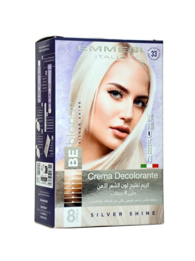 Top Rated Bleaching Cream Silver Shine Hair Lightener Zero35 60ml