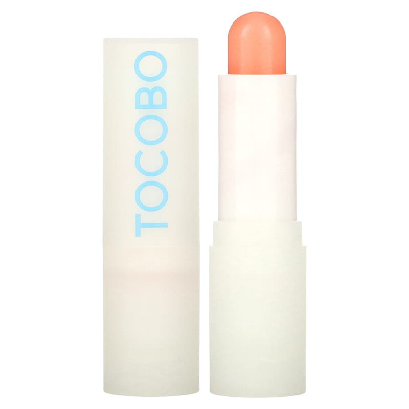 Tinted Lip Balm For Dry Lips Glass Tint Coral Water Tocobo 01
