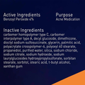 Benzoyl Peroxide 4% Creamy Wash Acne Face Wash PanOxyl 170g