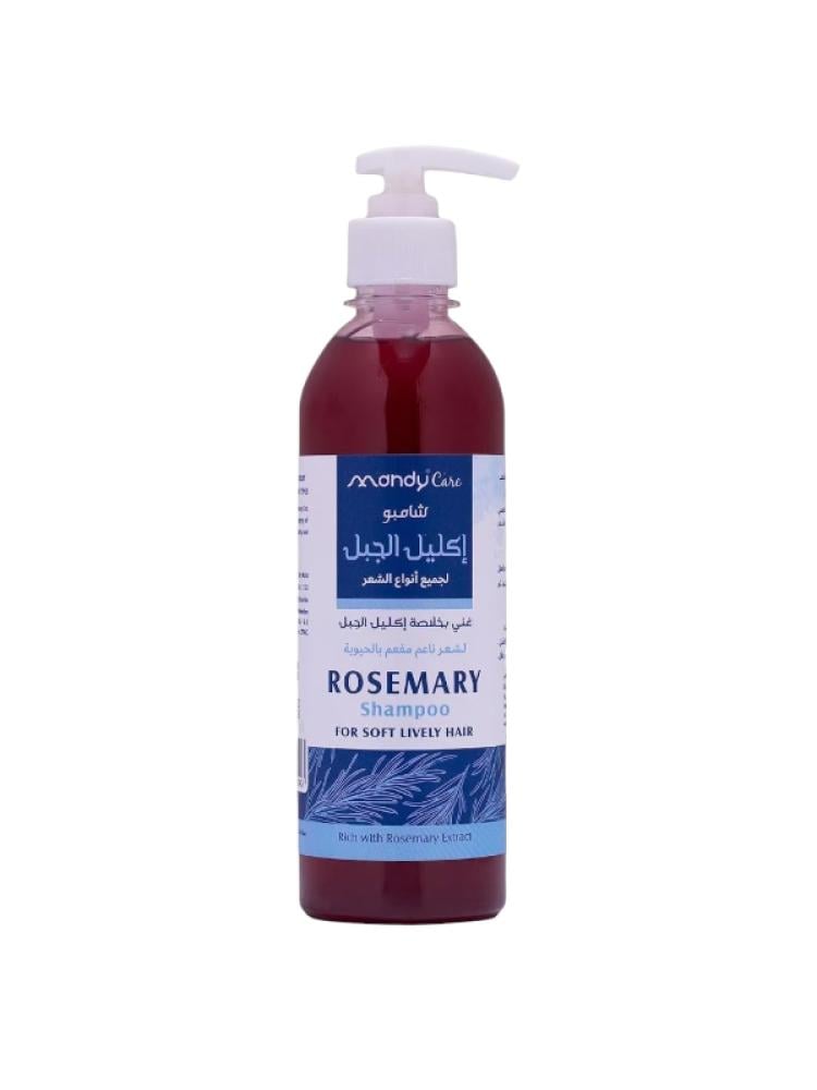 Rosemary Shampoo for All Hair Types Nourishing Mandy Care 400ml