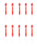 Disposable Toothbrush Set Watermelon Flavored Beauty System 10 Pieces