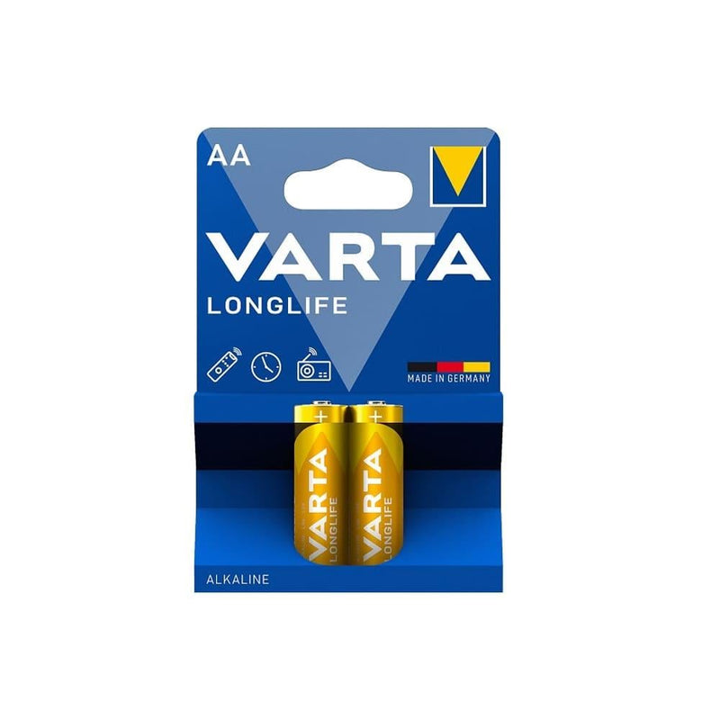 Shop AA Batteries Long Life Alkaline Varta 1.5V 4-Pack