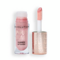 Pink Sparkle Lip Gloss Pout Bomb Shimmer Hydrating Formula Revolution 5ml