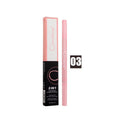 Christine Dual Eyebrow and Eyeliner Pencil Chocolate Double-Ended