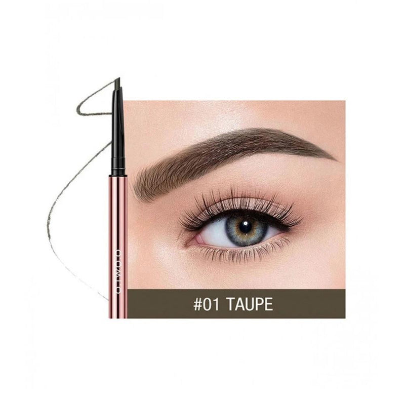 Fine Triangle Eyebrow Pencil Dark Gray 01 Waterproof O.TWO.O 0.2g