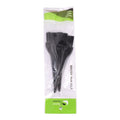 Salon System 3-Piece Wide Hair Dye Brush Set for Even Distribution