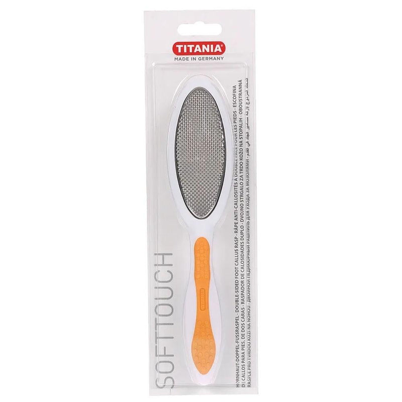 Foot File Double-Sided Hard Skin Remover Professional Titania 1pc