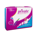 Private Maxi Super Large Sanitary Pads with Wings 50 Count