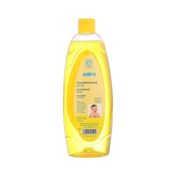 Sairo Baby Shampoo, Moisturizing, Sulfate-Free Formula, 750ml
