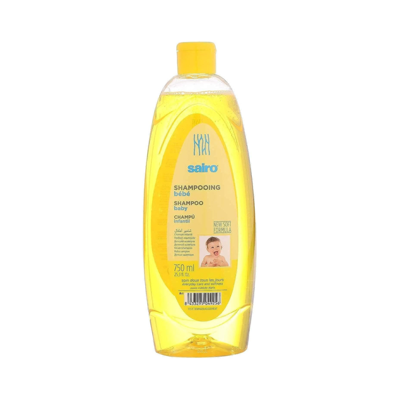 Sairo Baby Shampoo, Moisturizing, Sulfate-Free Formula, 750ml