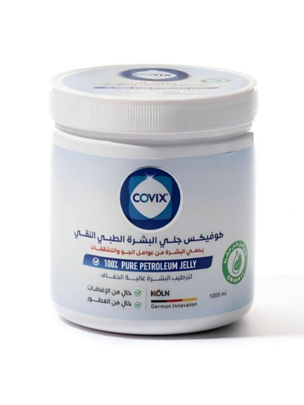 Pure Petroleum Jelly for Dry Skin Moisturizing Covix 1000ml