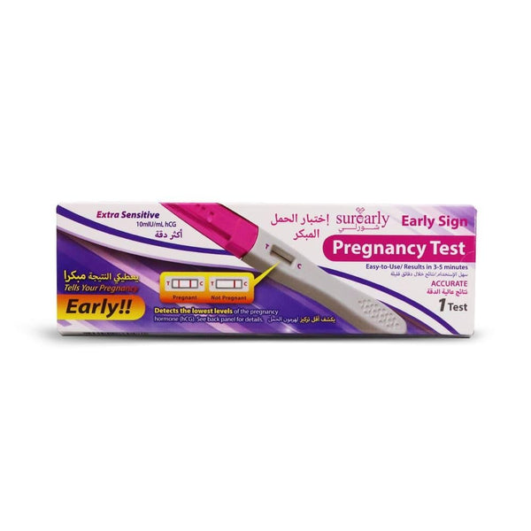 Early Detection Pregnancy Test 1 Pack Surearly