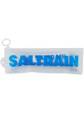 Saltrain Grey Salt Toothpaste Travel Kit, Blue Toothpaste & Toothbrush, 30g