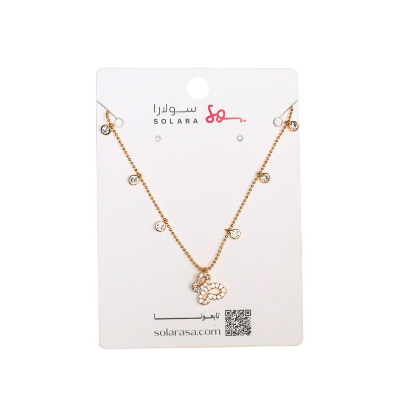 Necklace That Does Not Tarnish Gold Pendant Model C-101