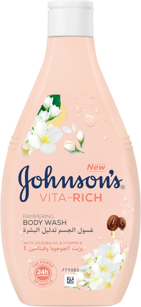 Best Smelling Body Wash Vita-Rich Pampering Vitamin-Infused Johnson 400ml