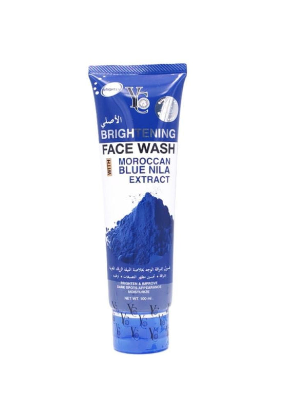 Best Facial Wash Brightening Indigo Extract YC Blue Moroccan 100ml