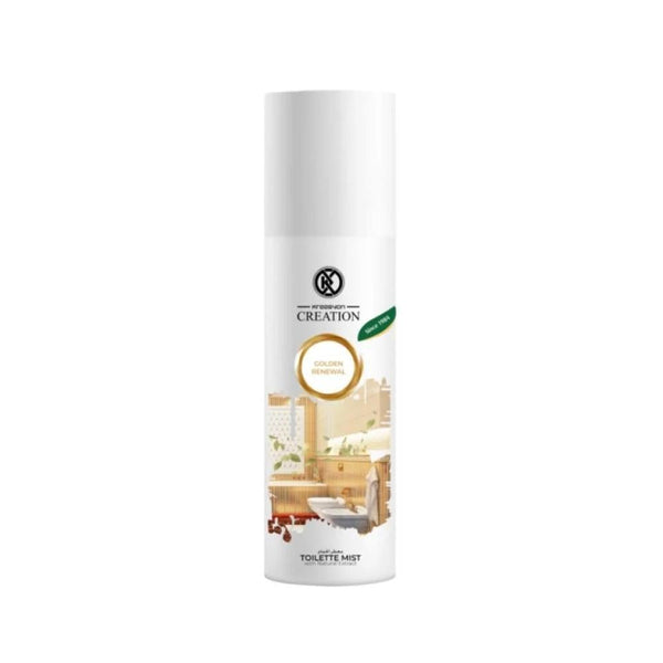 Bathroom Freshener Spray Golden Renewal Long-Lasting Scent Creation 210ml