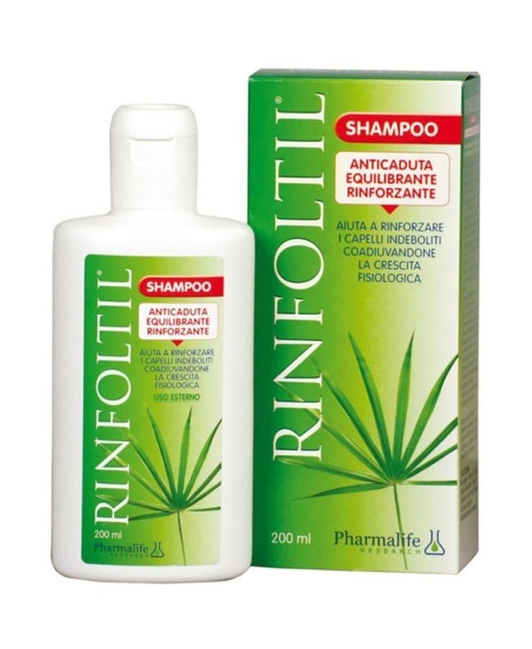 Shampoo for Weak Hair Strengthening Scalp Care Rinfoltil 200ml