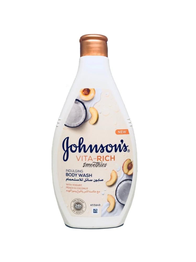 Best Smelling Body Wash Vita Rich Yoghurt Peach Coconut Johnson's 400ml