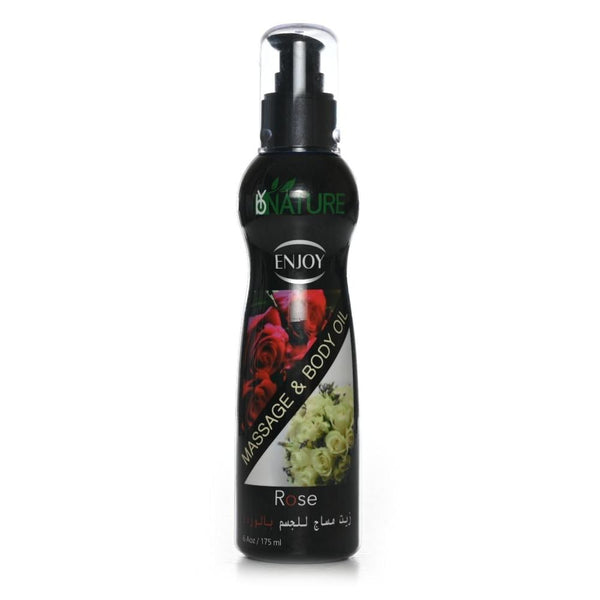 Buy Body Massage Oil Rose Scented Natural Enjoy 175ml