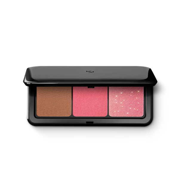 Blush Palette Multi Finish Radiant Pink Shades Kiko Milano 7g