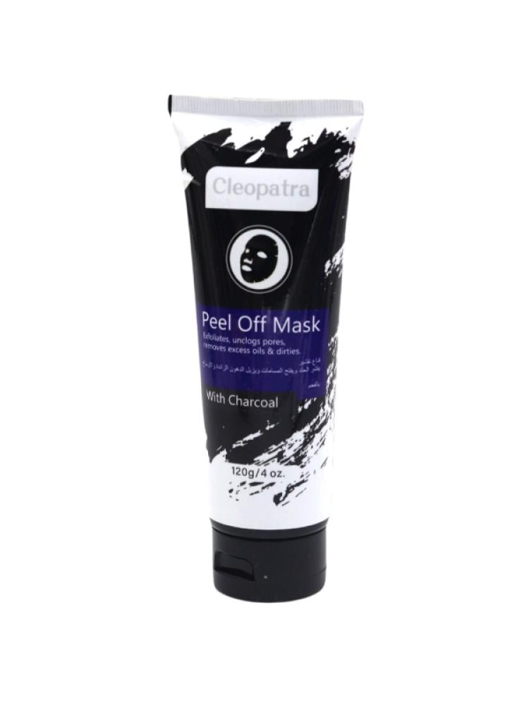 Cleopatra Charcoal Peel Off Mask for Deep Cleaning and Exfoliation - 120g