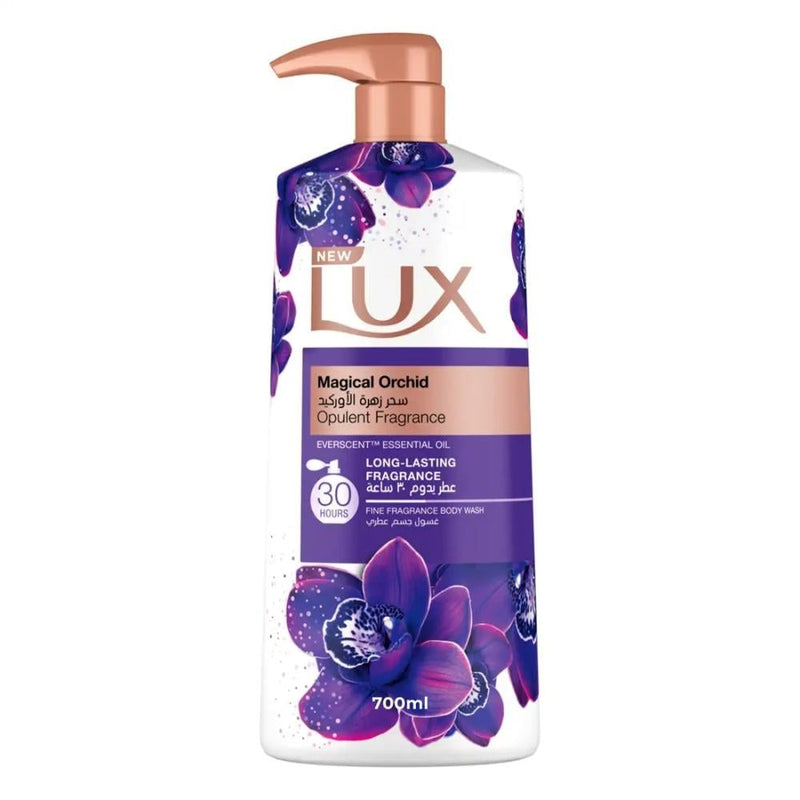 Fragrance Free Body Wash Magical Orchid Hydrating Gel Lux 700ml