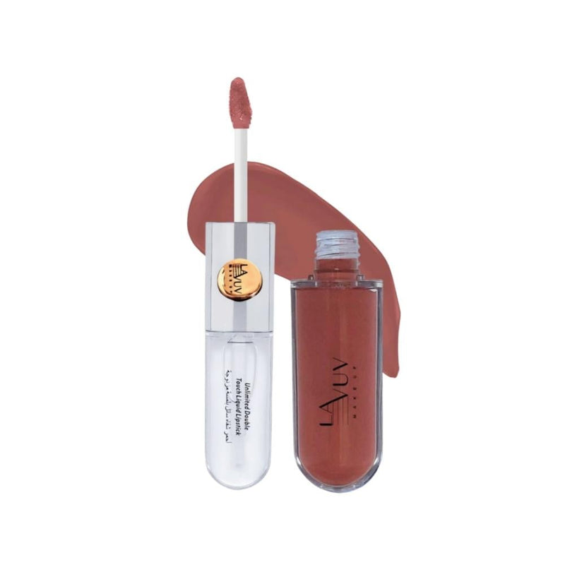 Lavuv Liquid Lipstick and Ultra Shine Lip Gloss 203, 16-Hour Wear