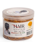 Hair System Elastic Hair Ties 70g Black