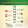 Best Hair Oil Amla & 7 Herbal Seeds for Strong Thick Hair Herbs India 280ml