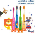 Signal Kids Ultra Soft Toothbrush for Ages 2-6, Assorted Colors