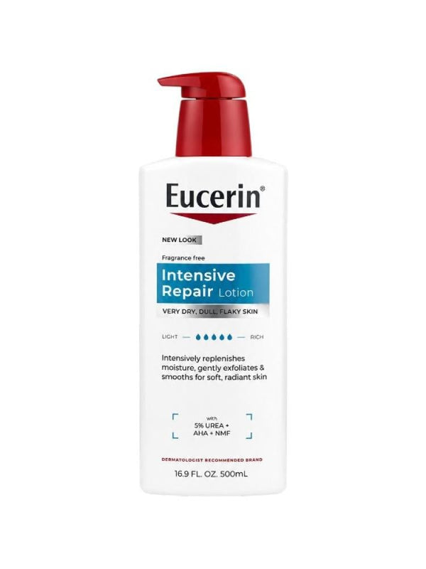 Eucerin Intensive Repair Lotion 500ml – Body Lotion for Dry Skin