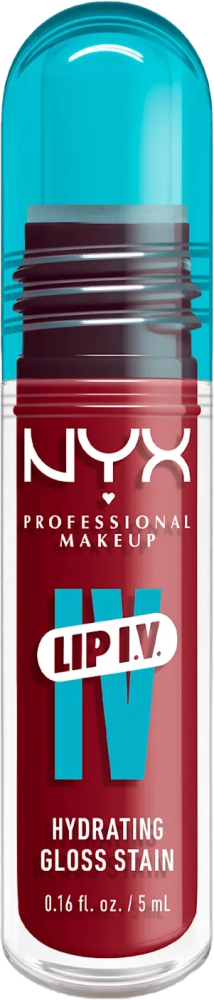 Nyx Lip IV Hydrating Gloss Stain Berry Thirsty Long Lasting 10ml