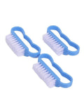 Salon System Small Enclosed Brush Pedicure Tool - Blue - 50 Pack