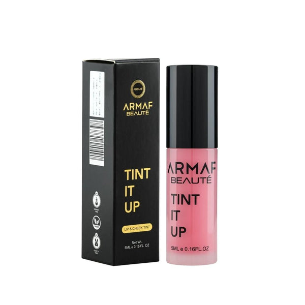 Armaf Beauty Tint It Up Liquid Blush and Lip Tint, 01 Rose, Creamy Formula