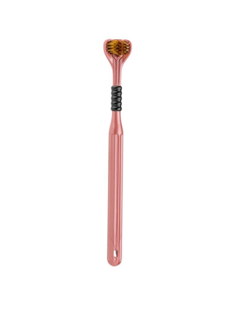 3D Toothbrush Medium Red IVISMILE Best Toothbrush 2022 1 Count