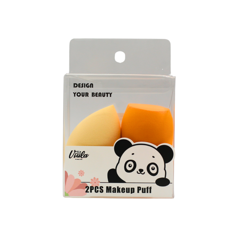 Viula Makeup Sponge Set, 2-Piece, Multi-Shaped, Foundation and Powder