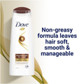 Dove Nourishing Oils Shampoo for Hair Hydration, Daily Use, 190ml